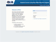 Tablet Screenshot of btsa.icoe.org